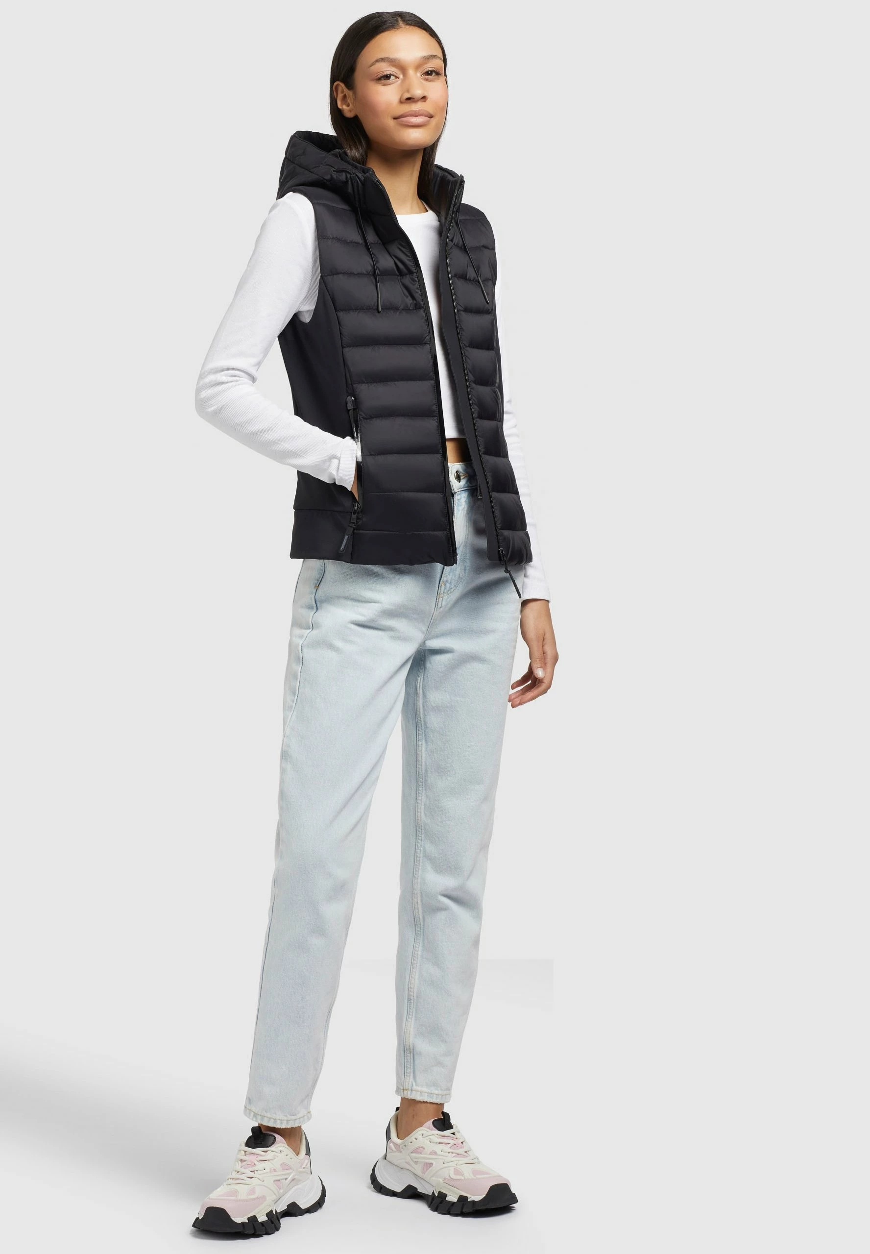 Khujo Fabia Matt - Bodywarmer - Schwarz 6 Khujo Fabia Matt - Bodywarmer - Schwarz - Afbeelding 4