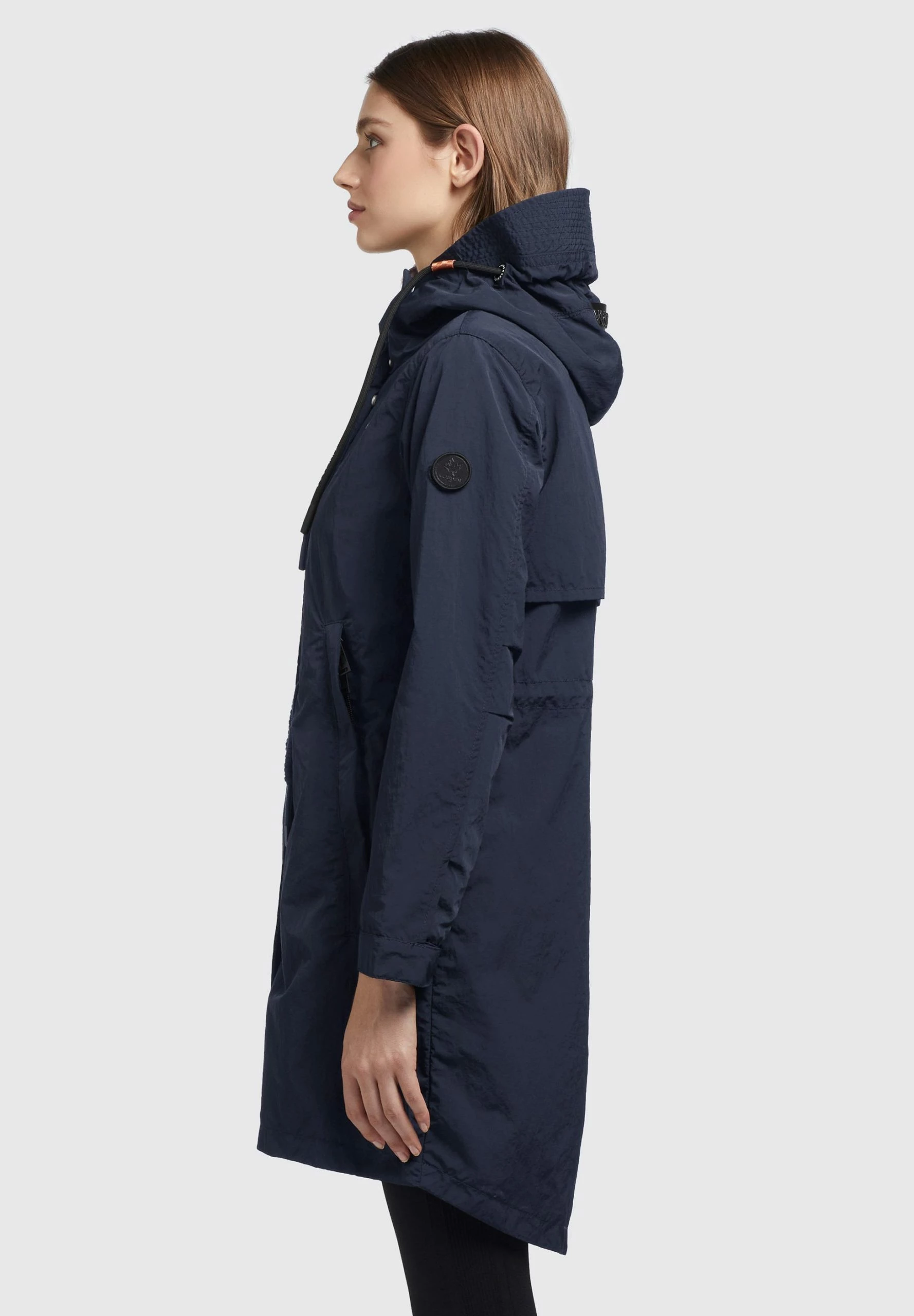 Khujo Adda - Halflange Jas - Dunkelblau 6 Khujo Adda - Halflange Jas - Dunkelblau - Afbeelding 4