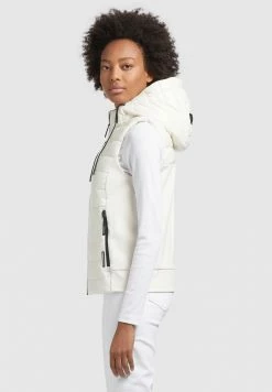 Khujo Fabia Shiny - Bodywarmer - Weiß -Khujo Winkel 83f7206c9eea43968e16a2f4cde48cbb
