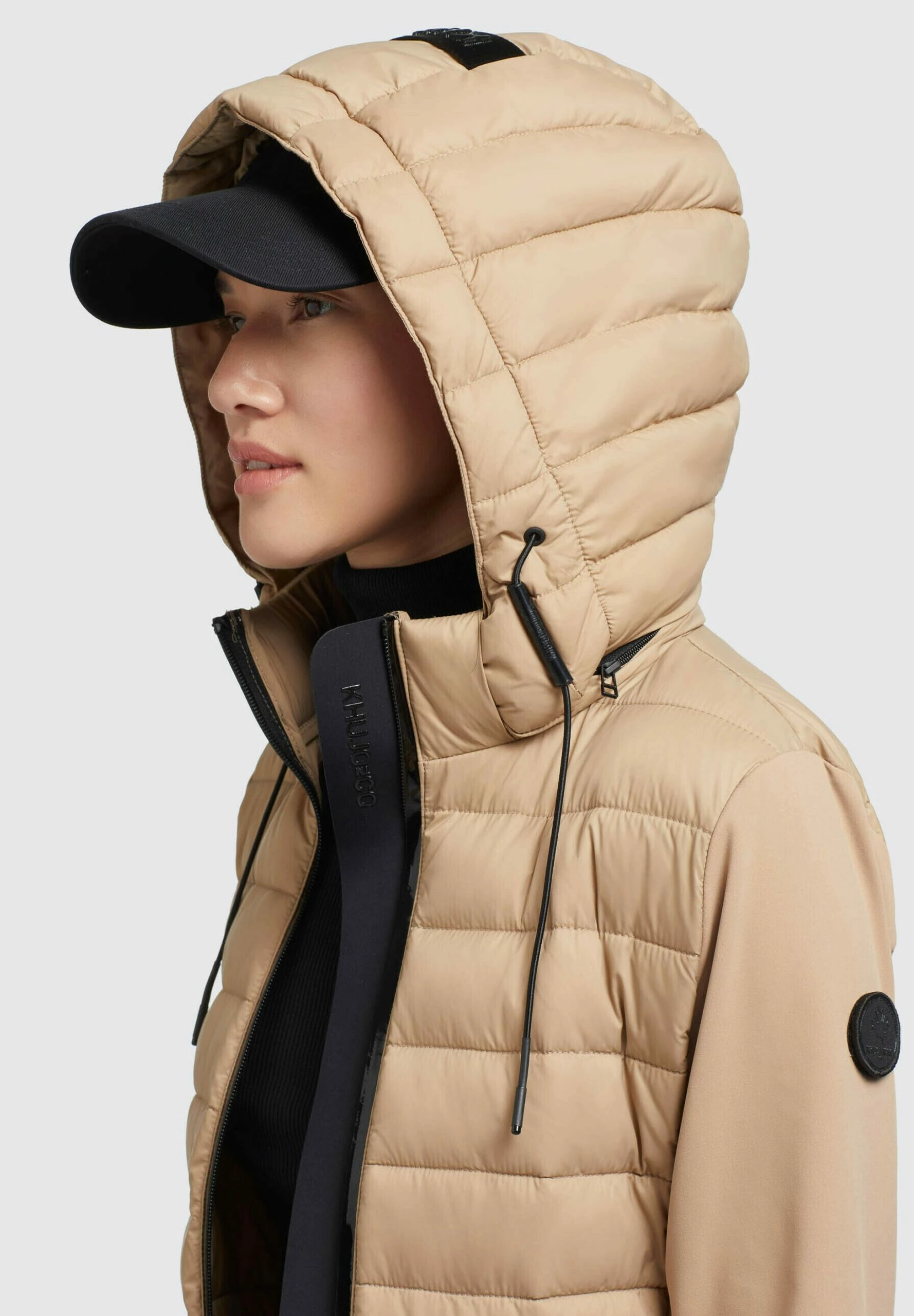 Khujo Ruth Matt - Winterjas - Beige 8 Khujo Ruth Matt - Winterjas - Beige - Afbeelding 6