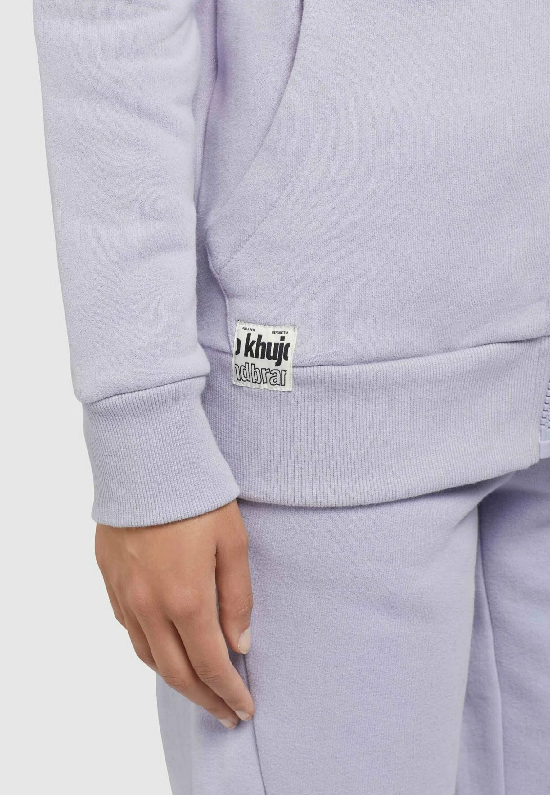 Khujo Salomea - Sweater Met Rits - Flieder 8 Khujo Salomea - Sweater Met Rits - Flieder - Afbeelding 6