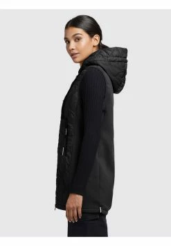 Khujo Malin - Bodywarmer - Schwarz -Khujo Winkel 8953a60e4eb54faaa2012e1cf0572a29