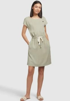 Khujo Hediye - Jurk - Oliv -Khujo Winkel 8e156d15b70b4eedb75ab3ea6e1dfe86