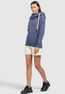 Khujo Rhabea - Hoodie - Dunkelblau -Khujo Winkel 91afe145c430488fb87d0061808f7e45