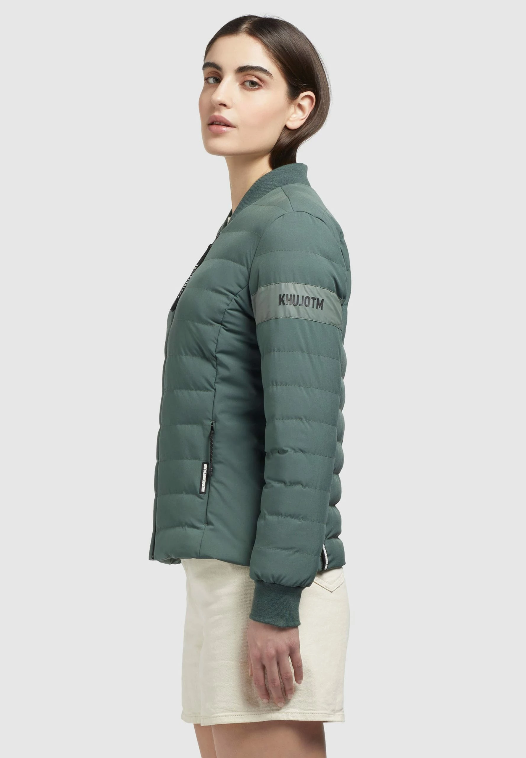 Khujo Maude Matt - Jas - Kupfergrün 6 Khujo Maude Matt - Jas - Kupfergrün - Afbeelding 4