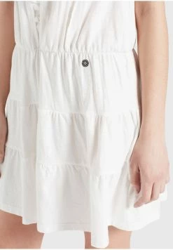 Khujo Kapua - Jurk - Weiß -Khujo Winkel 982cf182150b4329870adbbb72a6c10b