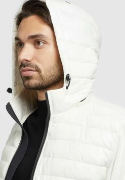 Khujo Bolt Shiny - Jas - Cremeweiß -Khujo Winkel 9b208939f42d462e8da91b6747065fa0