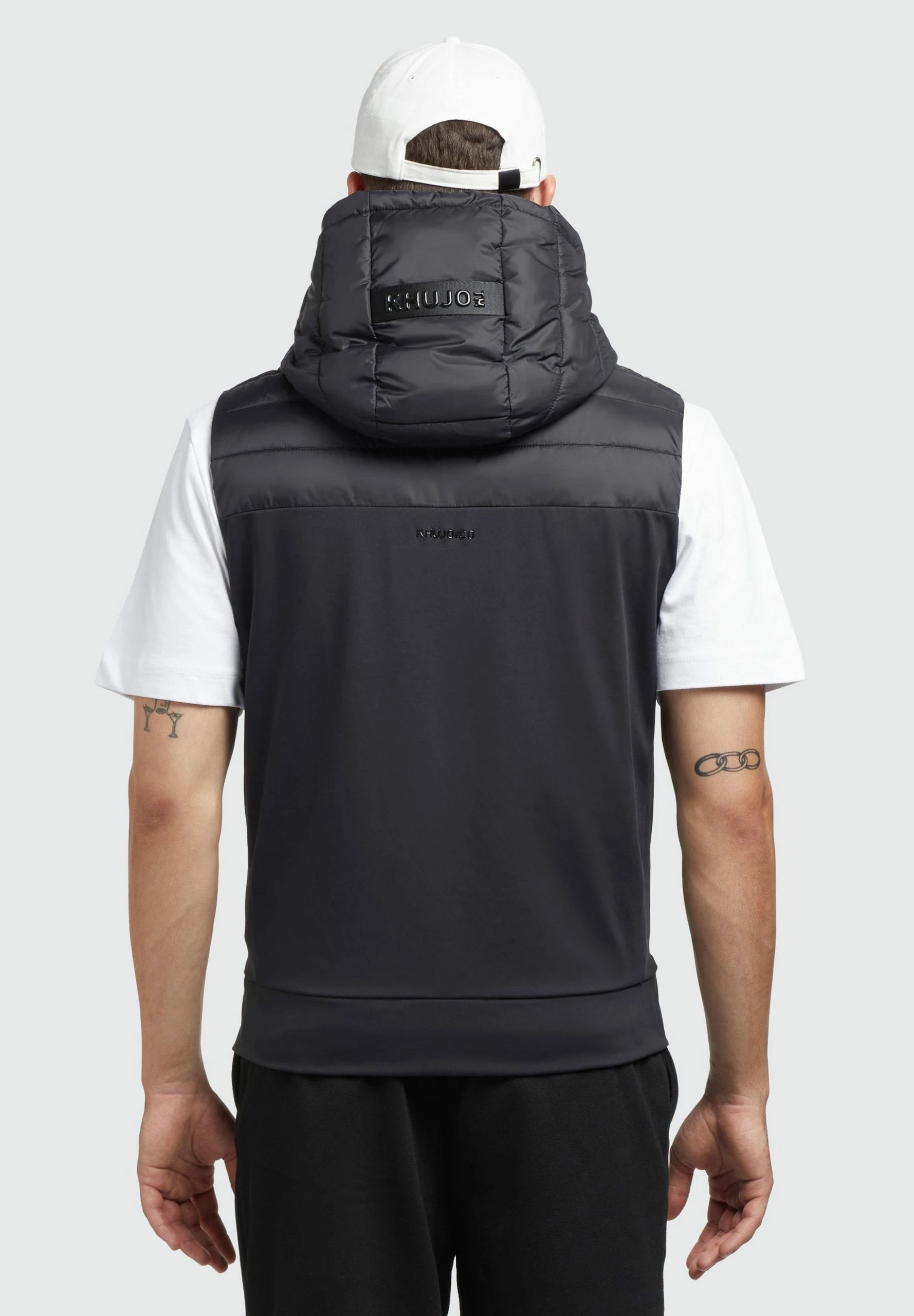 Khujo Wemo Matt - Bodywarmer - Schwarz 4 Khujo Wemo Matt - Bodywarmer - Schwarz - Afbeelding 3