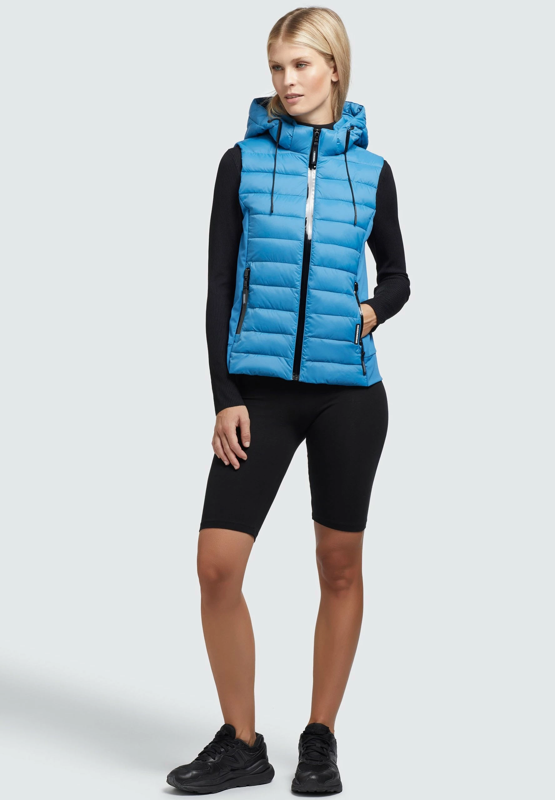 Khujo Fabia Matt - Bodywarmer - Blau 6 Khujo Fabia Matt - Bodywarmer - Blau - Afbeelding 4