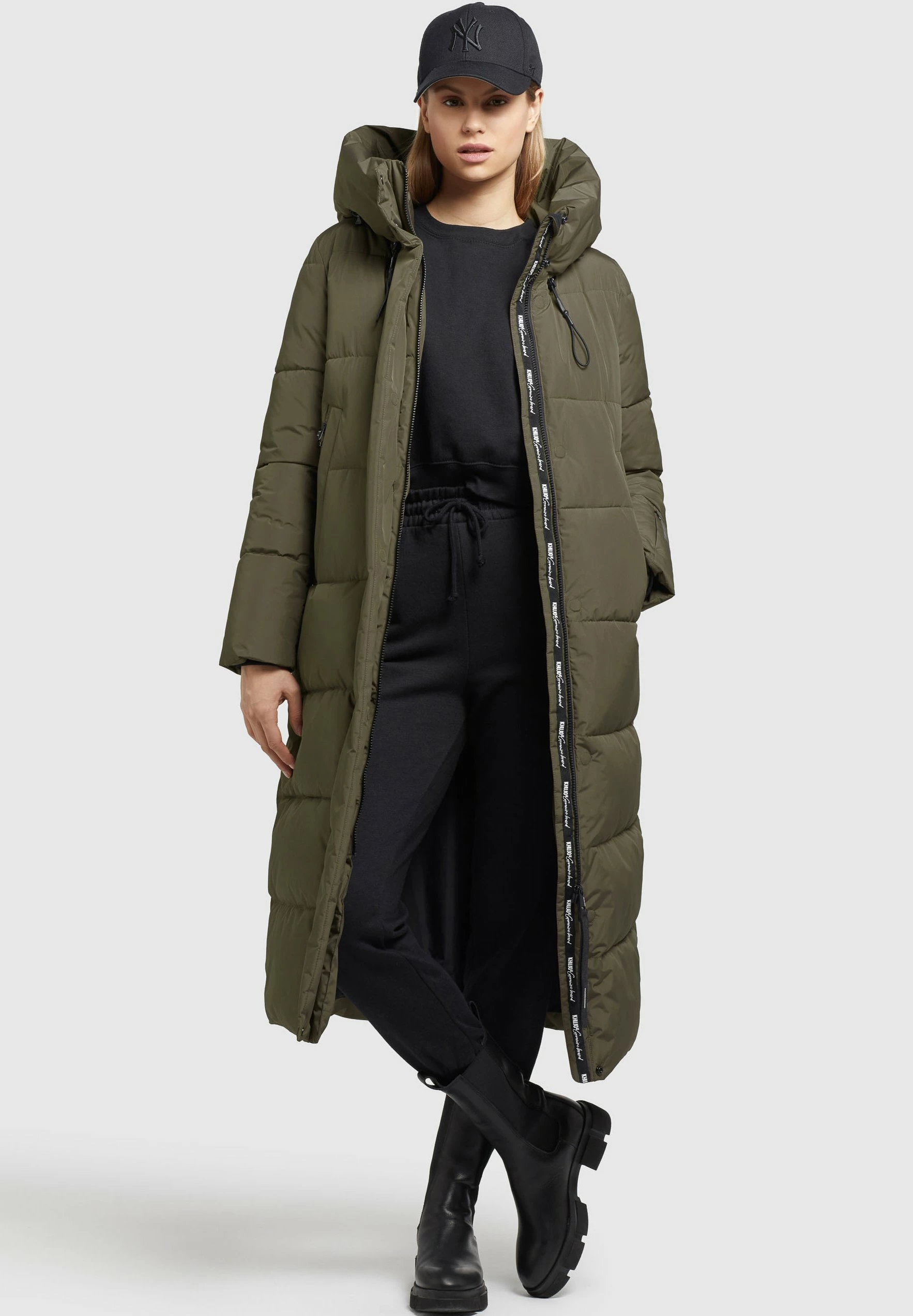 Khujo Soulani2 - Winterjas - Khaki Grün 4 Khujo Soulani2 - Winterjas - Khaki Grün - Afbeelding 2