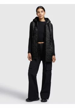 Khujo Malin - Bodywarmer - Schwarz -Khujo Winkel a1b1f4b41f1f468fae09f923e5c5832d