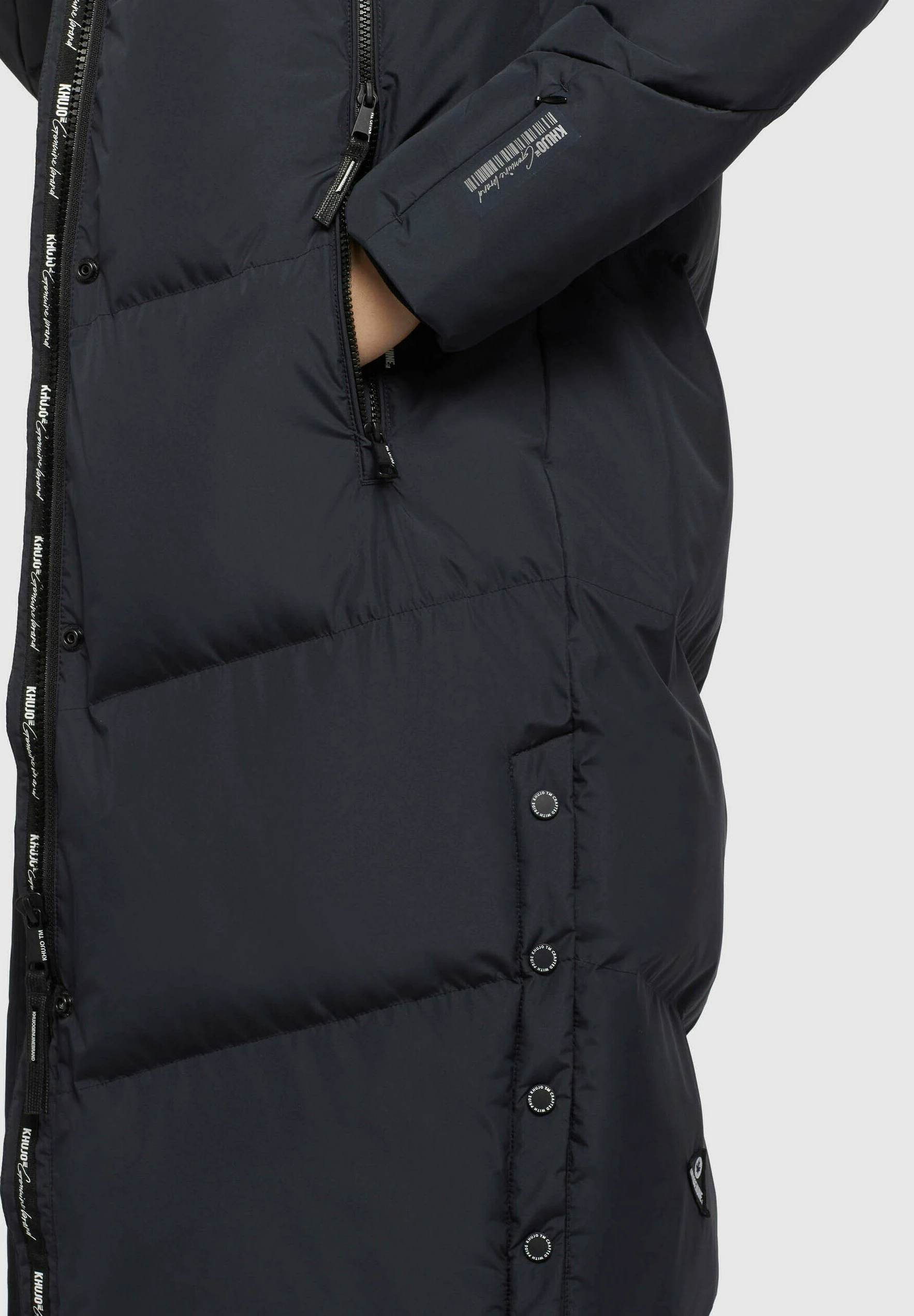 Khujo Sonje 4 - Winterjas - Graublau 7 Khujo Sonje 4 - Winterjas - Graublau - Afbeelding 5