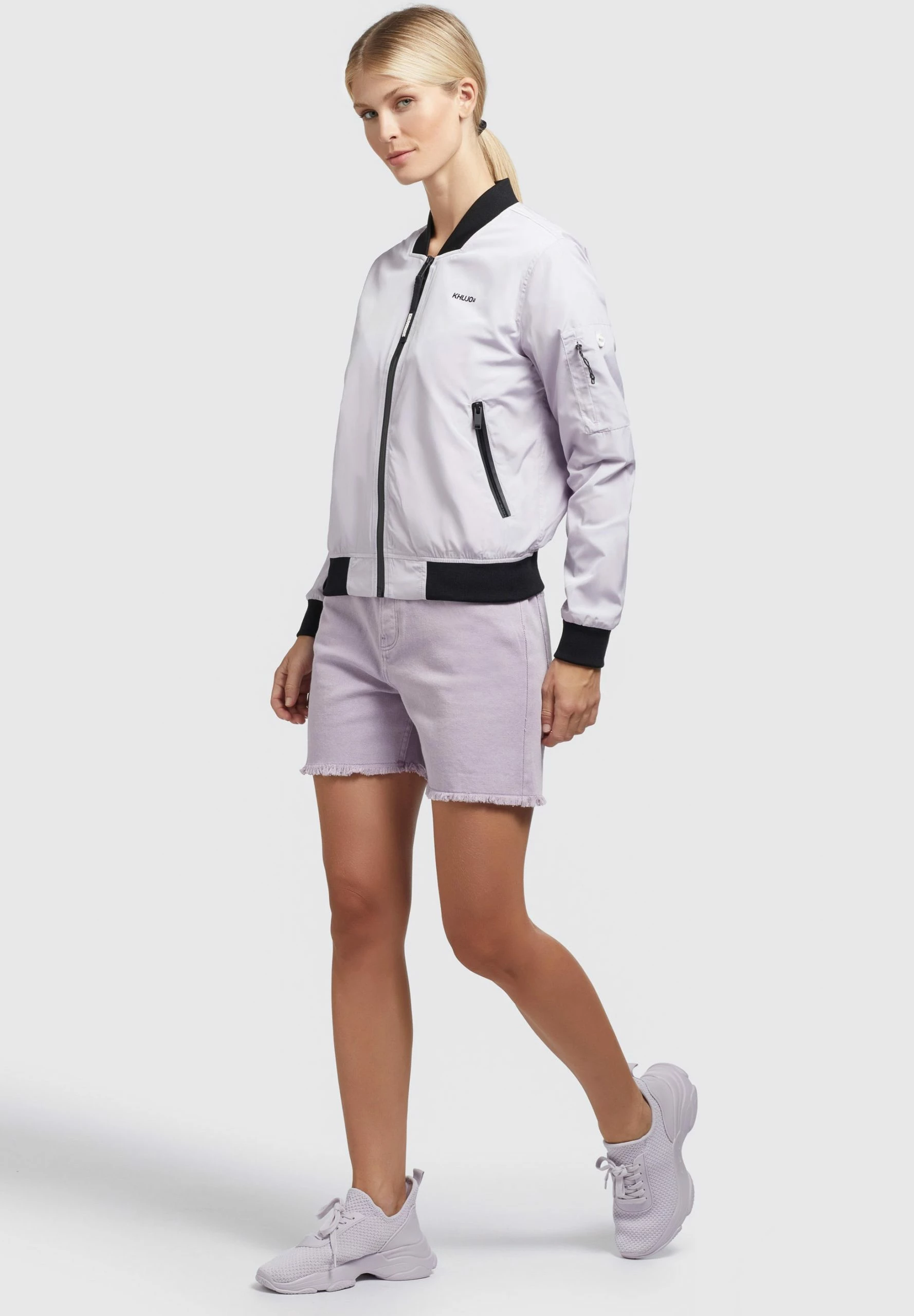 Khujo Stence2 - Bomberjacks - Flieder Hell 6 Khujo Stence2 - Bomberjacks - Flieder Hell - Afbeelding 4