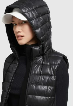 Khujo Becca Shiny - Bodywarmer - Schwarz -Khujo Winkel a73fdf4588794fbd9330ab06c6fd6c96