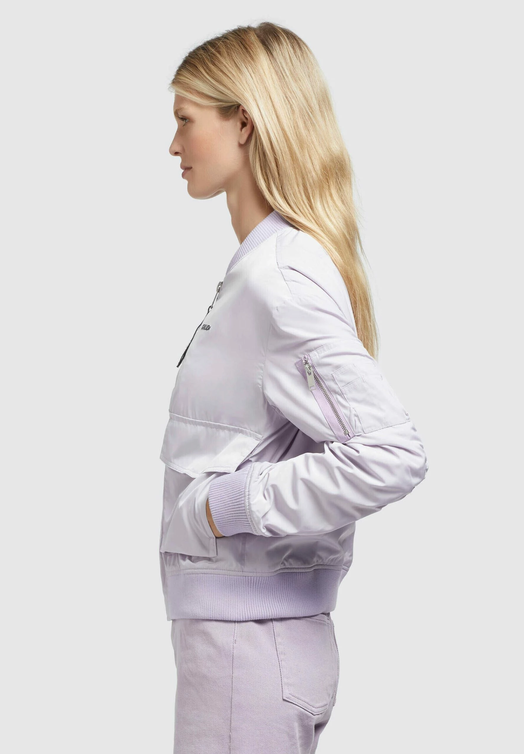 Khujo Nova - Bomberjacks - Flieder Hell 7 Khujo Nova - Bomberjacks - Flieder Hell - Afbeelding 5