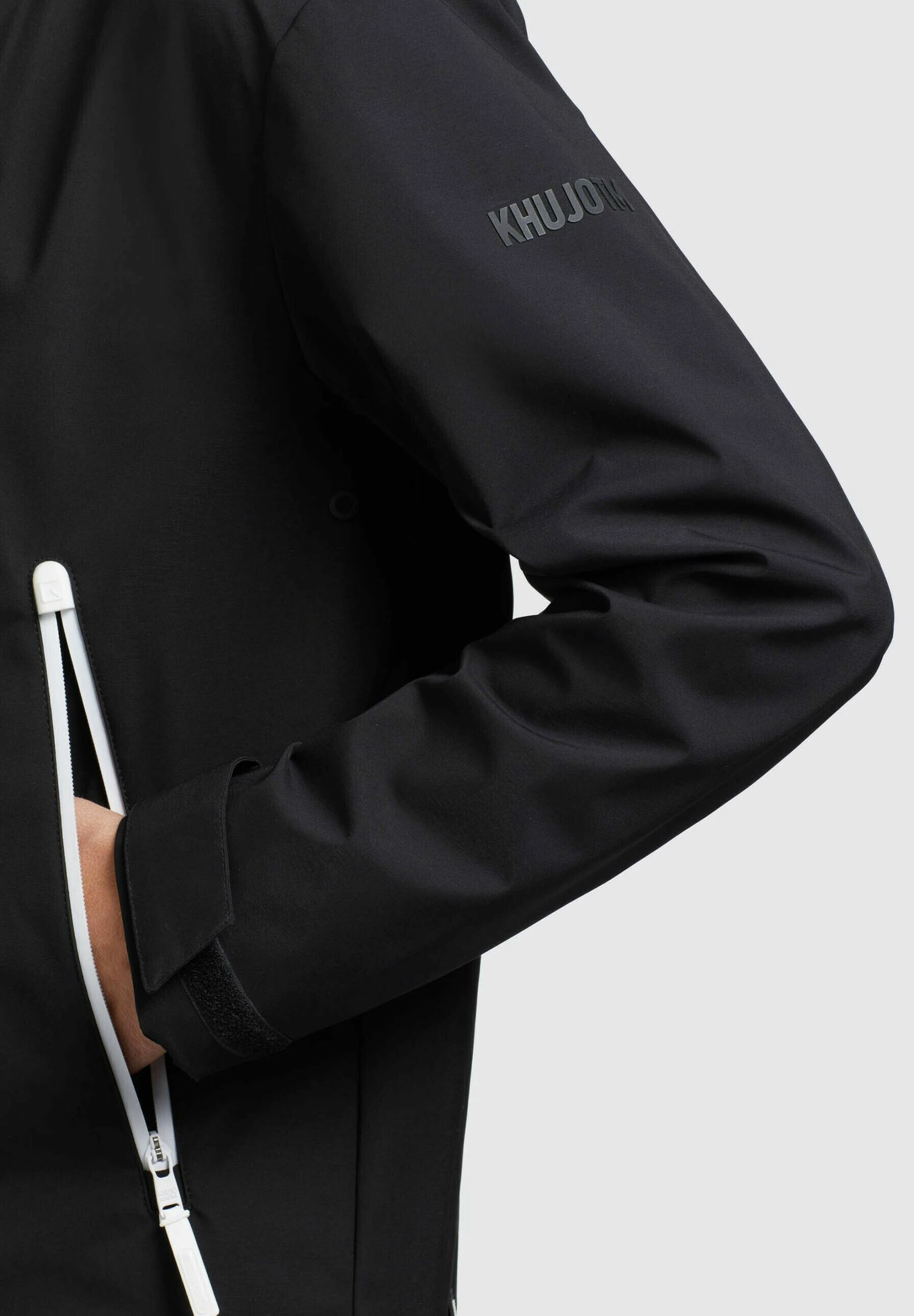 Khujo Neal - Outdoorjas - Schwarz 9 Khujo Neal - Outdoorjas - Schwarz - Afbeelding 7