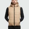Khujo Wemo Matt - Bodywarmer - Beige -Khujo Winkel aabe72ef6d954738aa3c4a57614f4b0d