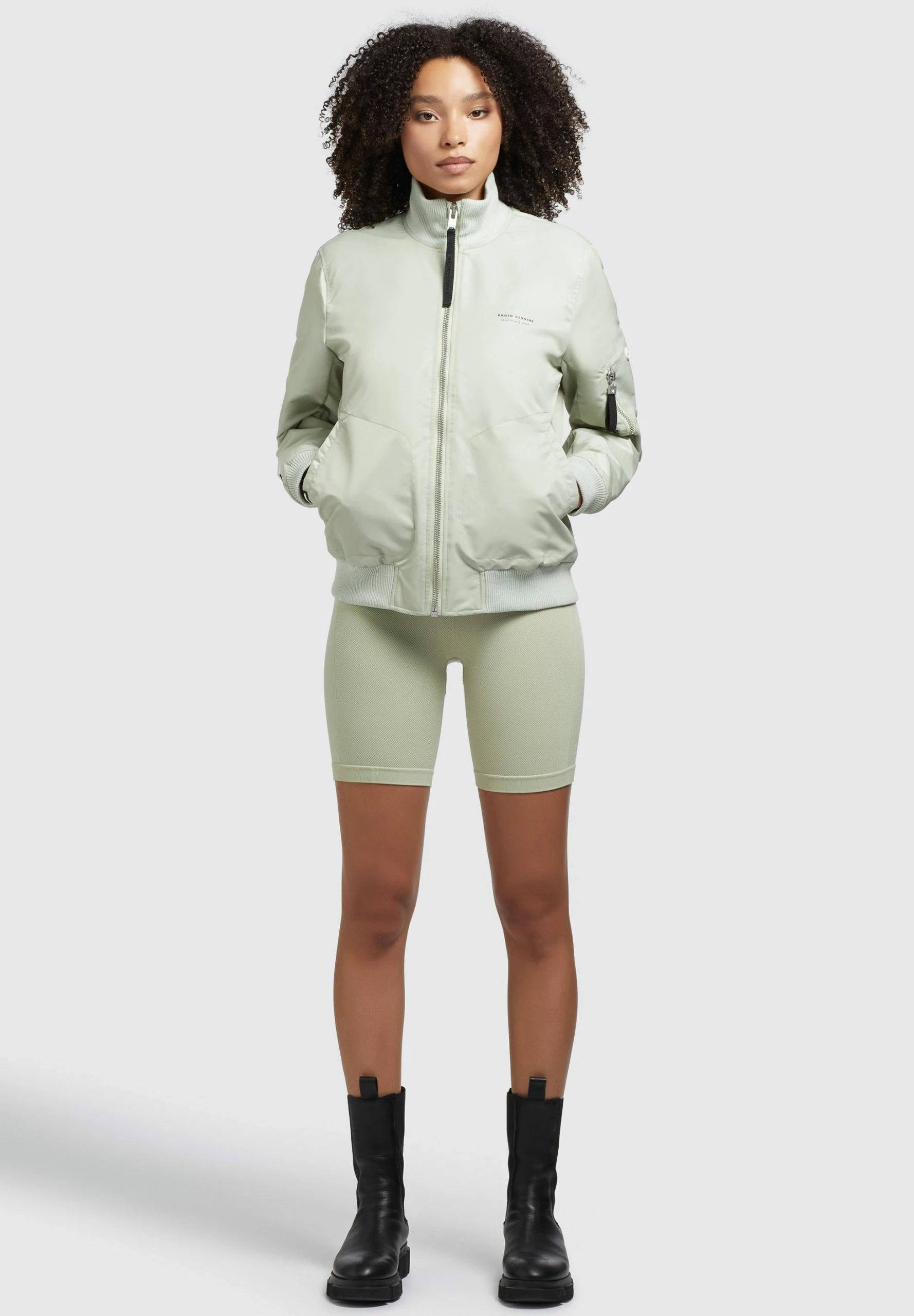 Khujo Lova - Jas - Blassgrün 4 Khujo Lova - Jas - Blassgrün - Afbeelding 2