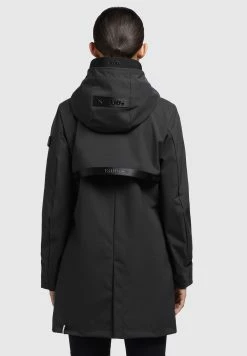 Khujo Izaf - Regenjas - Schwarz -Khujo Winkel ad26ed270223426ca9025f419c527406