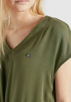 Khujo Anneli - Spijkerjurk - Khaki Gewaschen -Khujo Winkel ae7e362020ef4452879d903a5aeb29e5