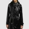 Khujo Alecia - Trenchcoat - Schwarz -Khujo Winkel b00afa9c44b0462cab22a6ec46b3b288