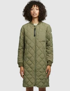 Khujo Mary - Winterjas - Olivgrün