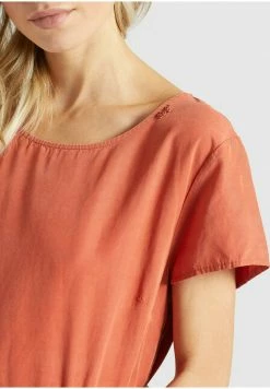 Khujo Asba - Jurk - Terrakotta -Khujo Winkel b850bd4ca1ce4d4488e3ce07dee5f856