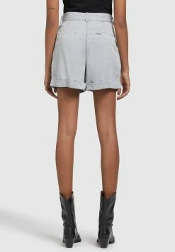 Khujo Elida - Shorts - Grey -Khujo Winkel bff2d66556a44c768bfdec942ba7eed0