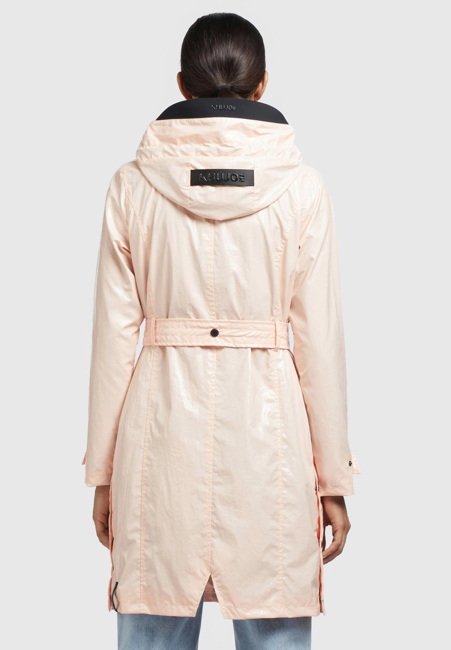 Khujo Alecia - Trenchcoat - Apricot 5 Khujo Alecia - Trenchcoat - Apricot - Afbeelding 3