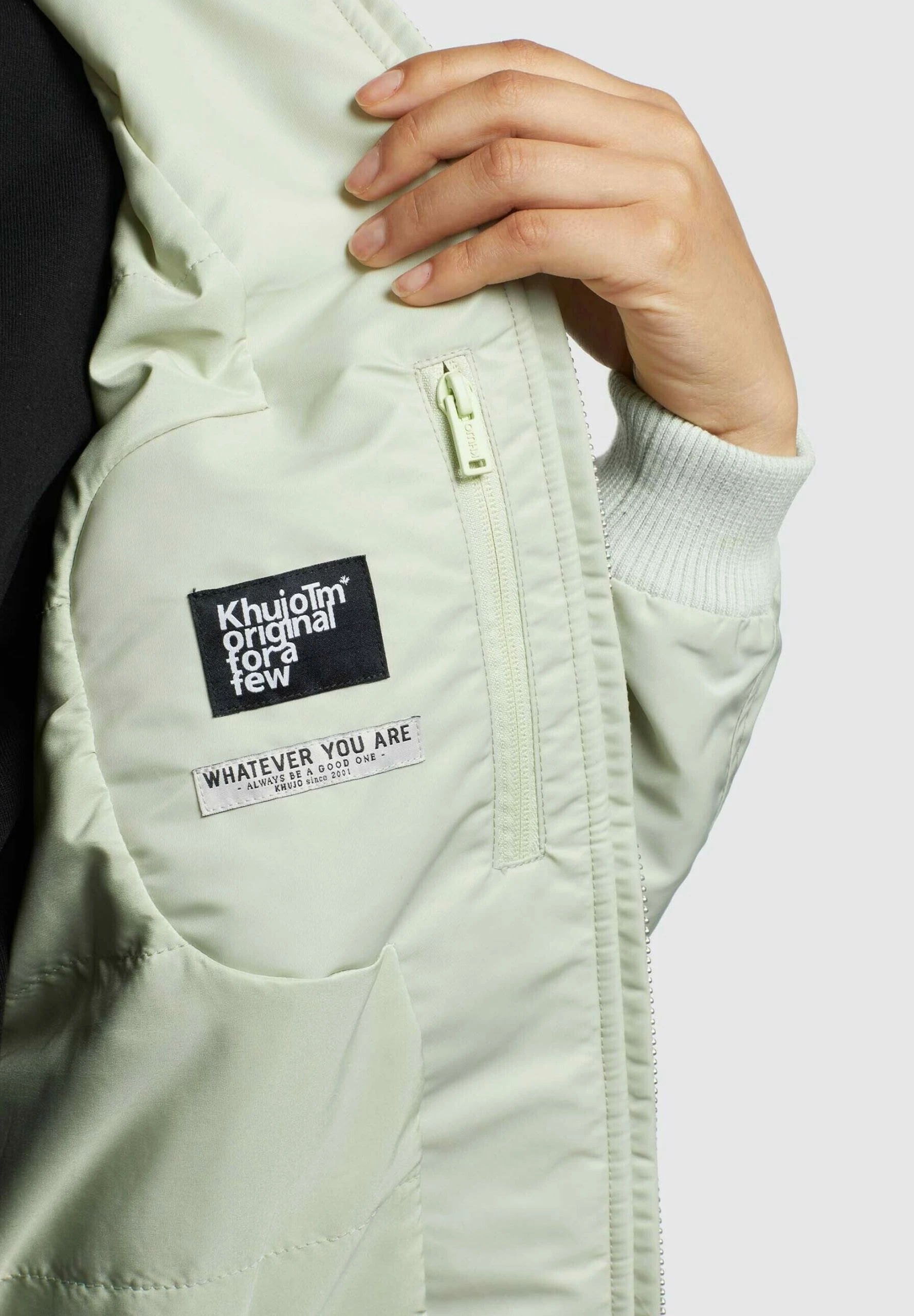 Khujo Lova - Jas - Blassgrün 6 Khujo Lova - Jas - Blassgrün - Afbeelding 4
