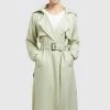 Khujo Garda - Trenchcoat - Blassgrün 2 Khujo Garda - Trenchcoat - Blassgrün -Khujo Winkel c57a5e5fe1f74ab7bdb9e82800671a1c