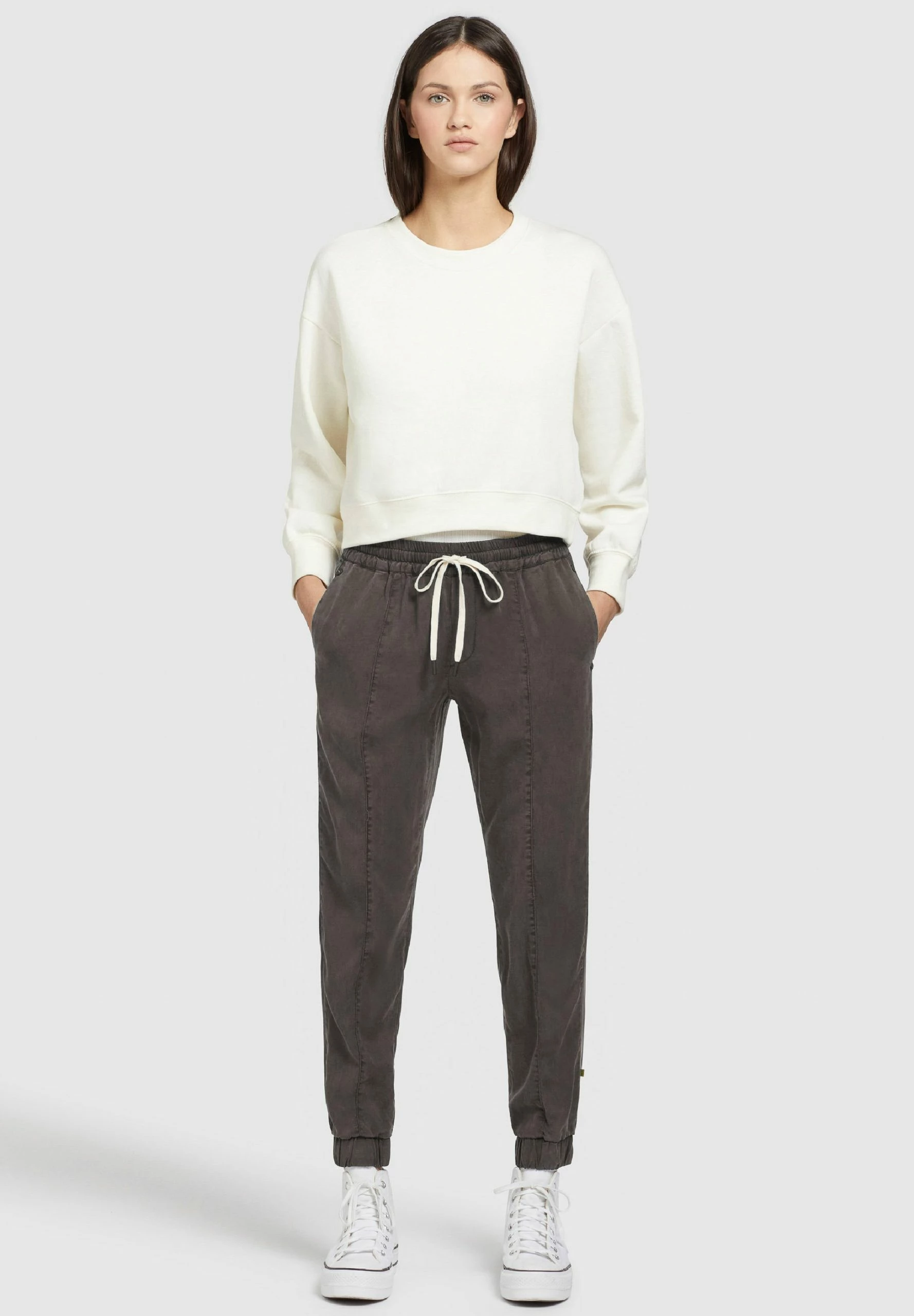 Khujo Sandi - Trainingsbroek - Anthrazit 4 Khujo Sandi - Trainingsbroek - Anthrazit - Afbeelding 2