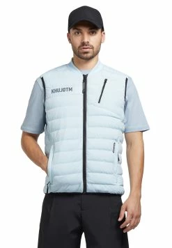 Khujo Reman Matt - Bodywarmer - Hellblau -Khujo Winkel cba275b32c15432a93b4e293a5796a32