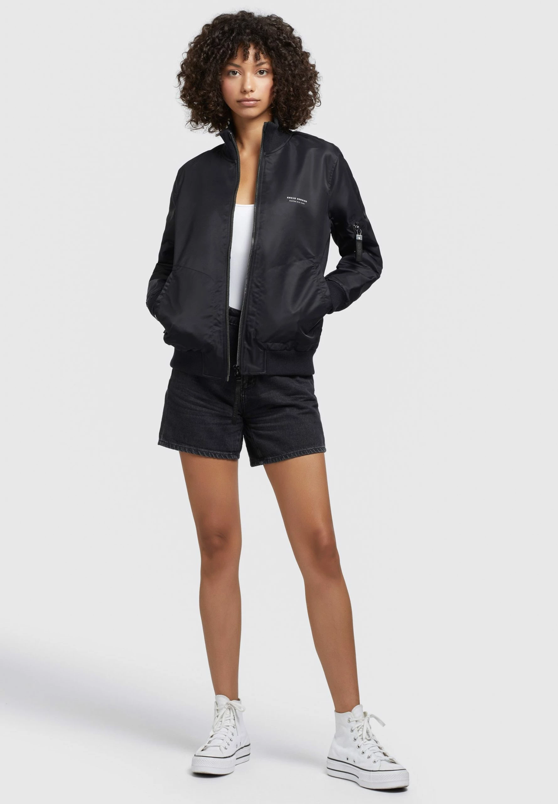 Khujo Lova - Jas - Schwarz 4 Khujo Lova - Jas - Schwarz - Afbeelding 2