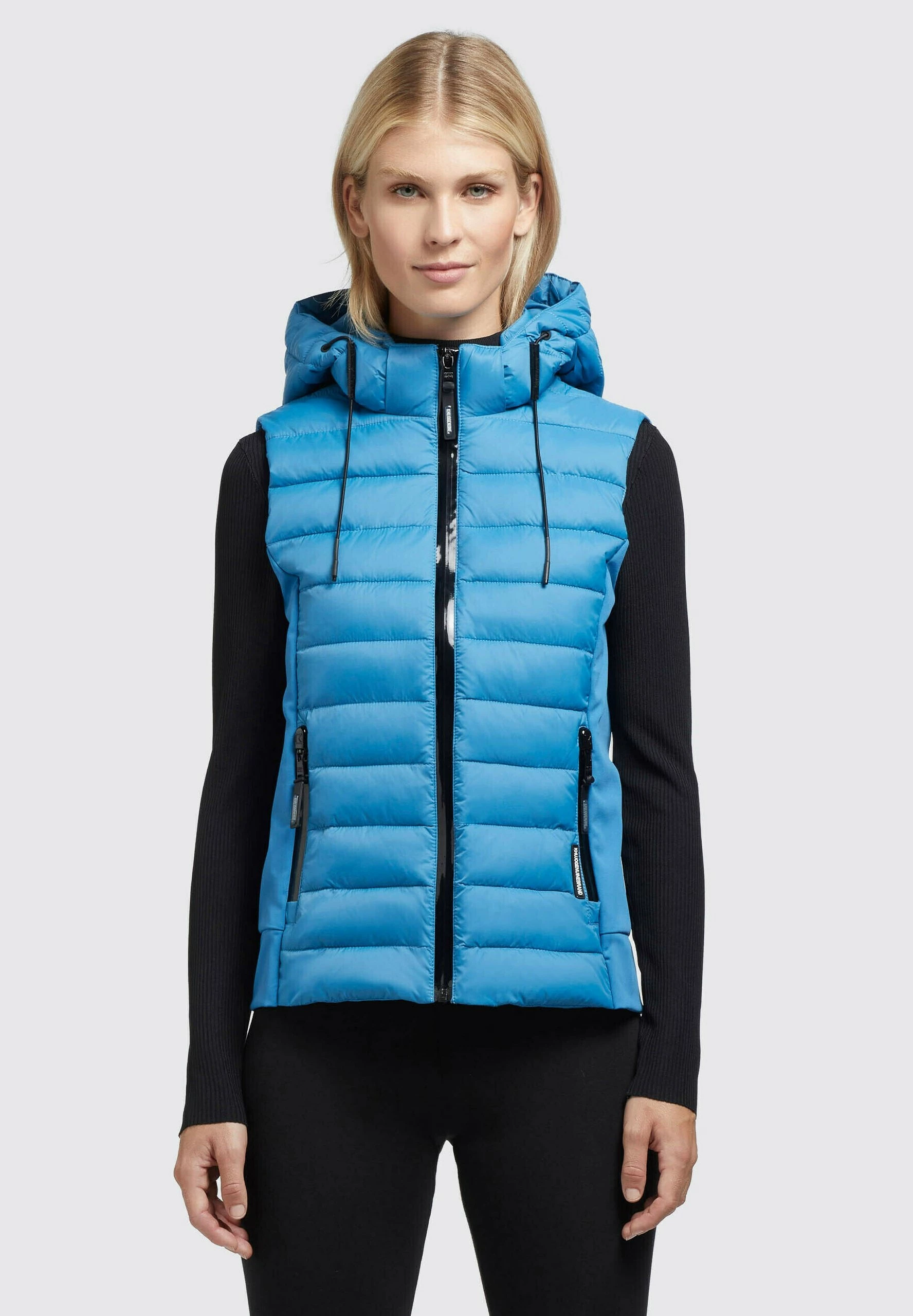 Khujo Fabia Matt - Bodywarmer - Blau 3 Khujo Fabia Matt - Bodywarmer - Blau