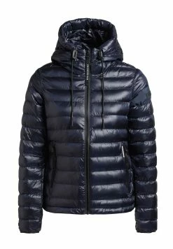 Khujo Lovina4 Shiny - Jas - Dunkelblau -Khujo Winkel d2ae5fdc7db046a59db6707d216a097e