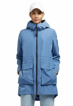 Khujo Mantel Ging - Halflange Jas - Blau 18 Khujo Mantel Ging - Halflange Jas - Blau -Khujo Winkel d8cb7a741087415aa21d1a5a7eeddb14