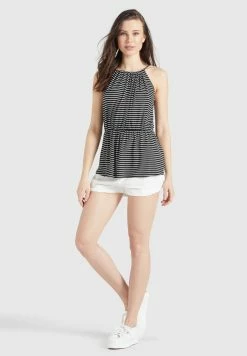 Khujo Valda - Top - Schwarz-Weiß Gestreift 19 Khujo Valda - Top - Schwarz-Weiß Gestreift -Khujo Winkel d8cee92ed5bd4ad59b5e7a878a324b29