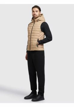 Khujo Wemo Matt - Bodywarmer - Beige -Khujo Winkel d93f491df39f47d7a6500e6905e77d61