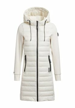 Khujo Ruth Shiny - Winterjas - Cremeweiß -Khujo Winkel de1cb30512e14fec9741ee621dbf455a