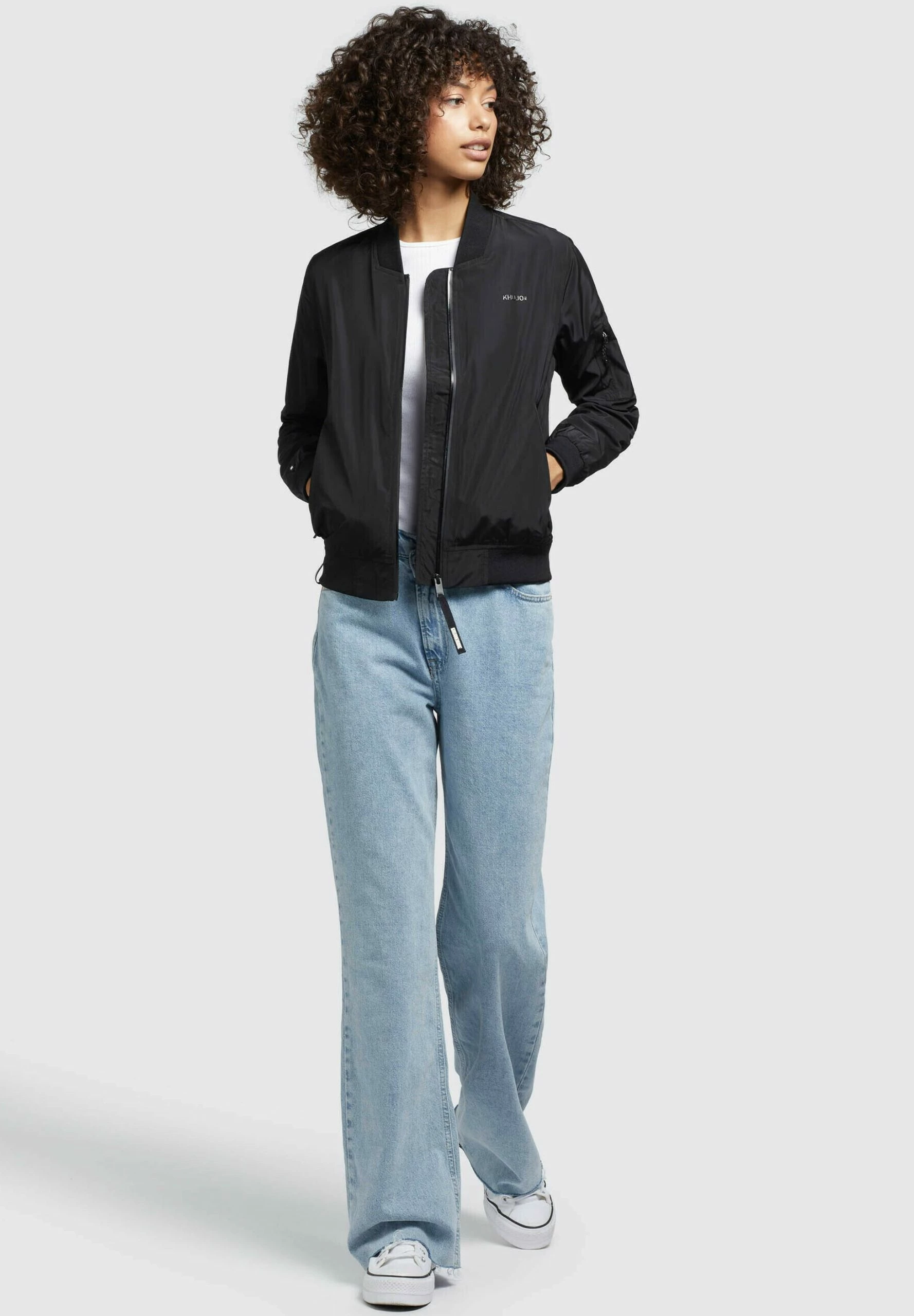 Khujo Stence2 - Bomberjacks - Schwarz 4 Khujo Stence2 - Bomberjacks - Schwarz - Afbeelding 2