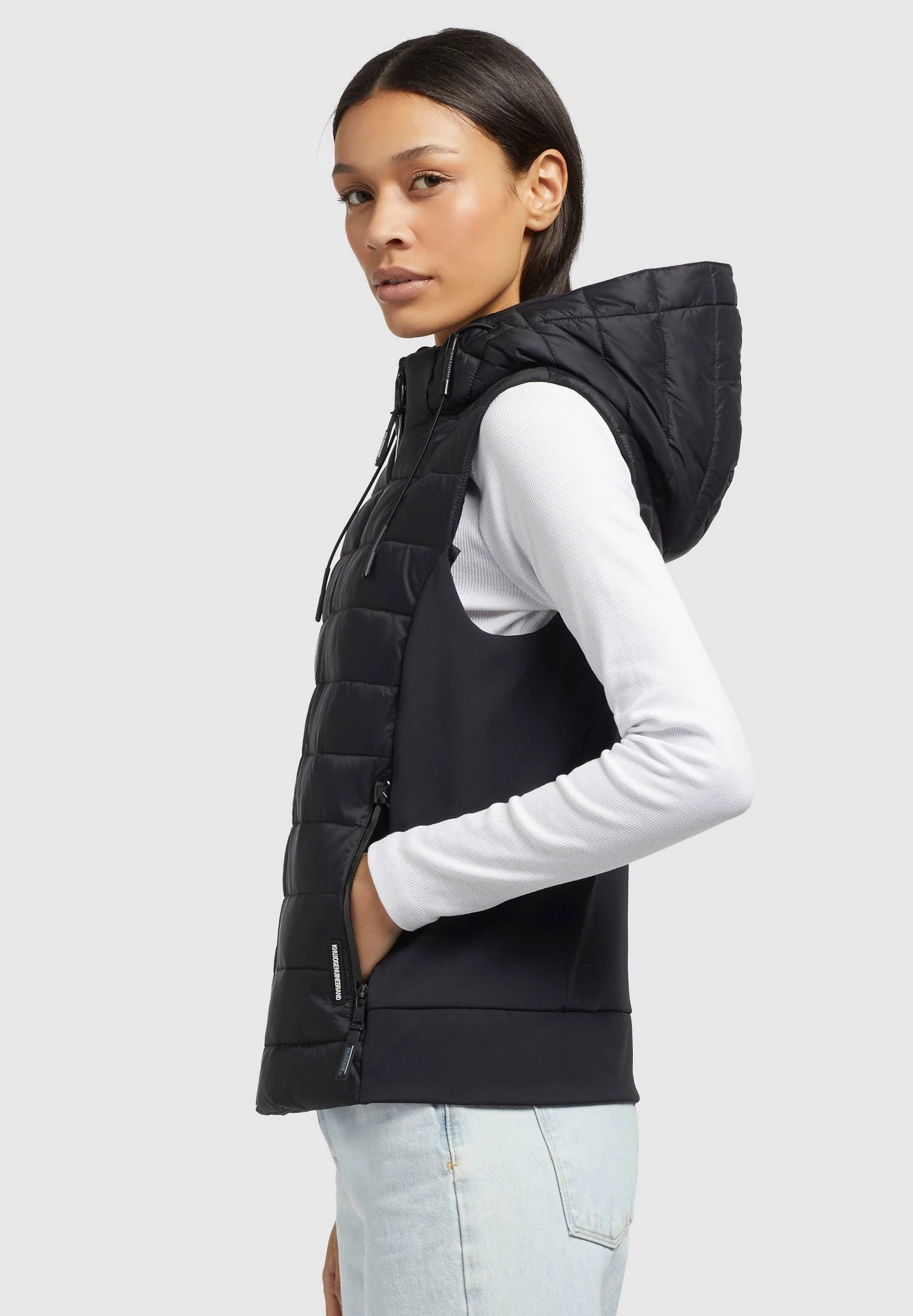 Khujo Fabia Matt - Bodywarmer - Schwarz 7 Khujo Fabia Matt - Bodywarmer - Schwarz - Afbeelding 5