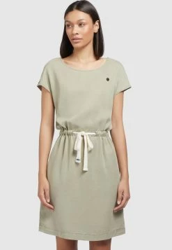 Khujo Hediye - Jurk - Oliv