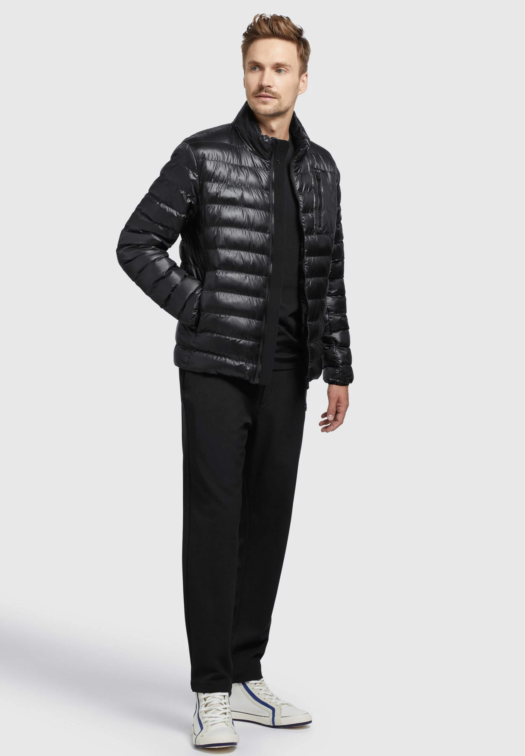 Khujo Percy Shiny - Jas - Schwarz 4 Khujo Percy Shiny - Jas - Schwarz - Afbeelding 2