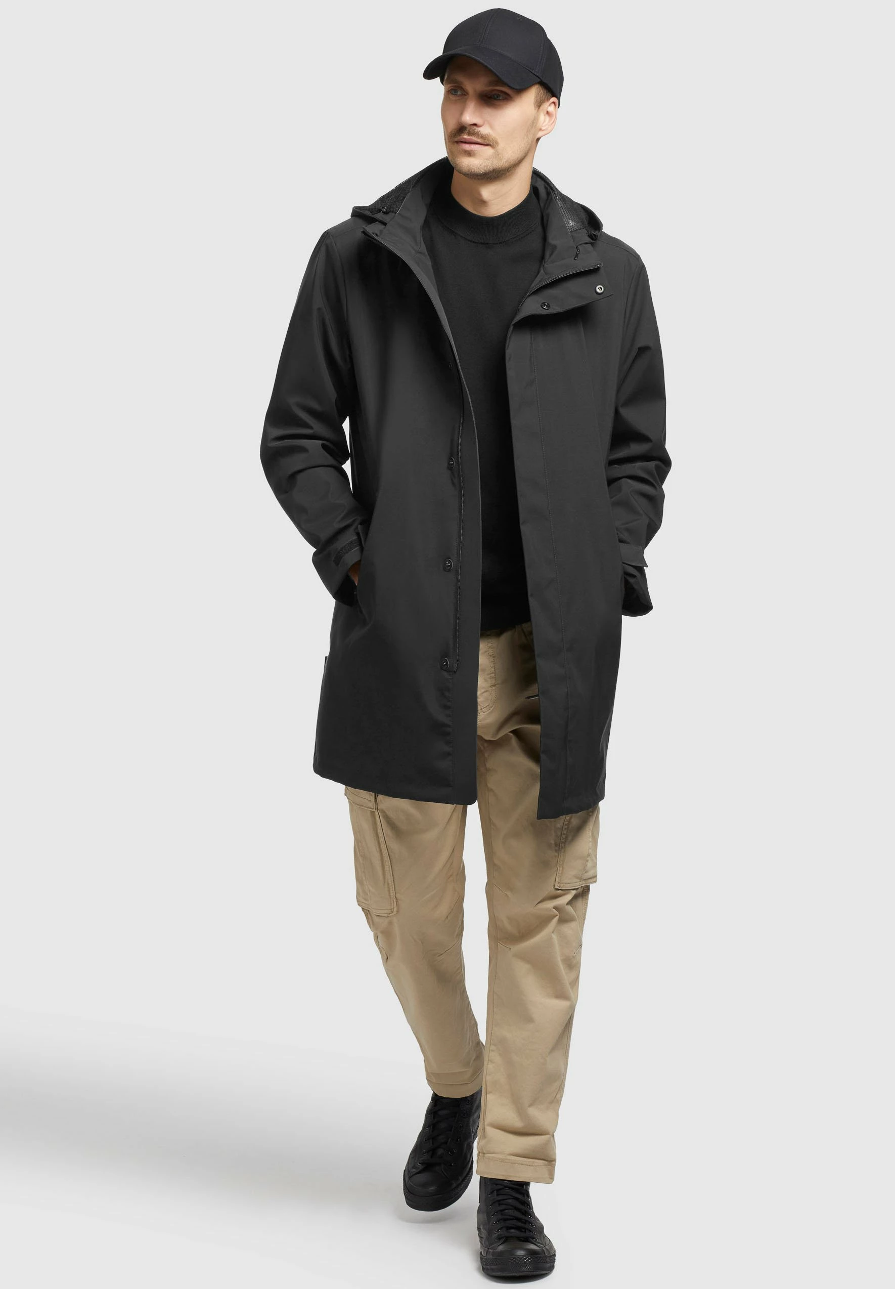 Khujo York - Regenjas - Braun 4 Khujo York - Regenjas - Braun - Afbeelding 2