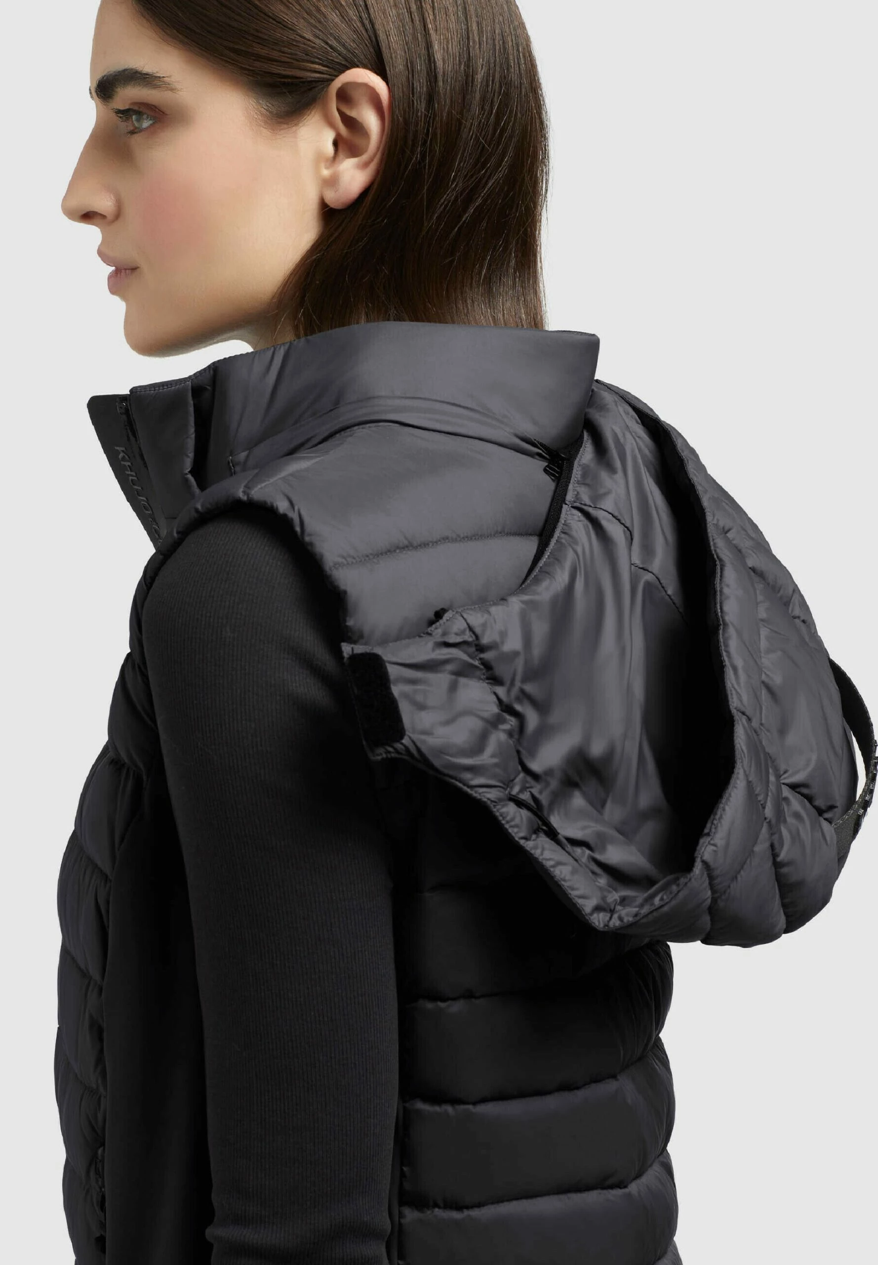 Khujo Weste Becca Matt - Bodywarmer - Schwarz 10 Khujo Weste Becca Matt - Bodywarmer - Schwarz - Afbeelding 8