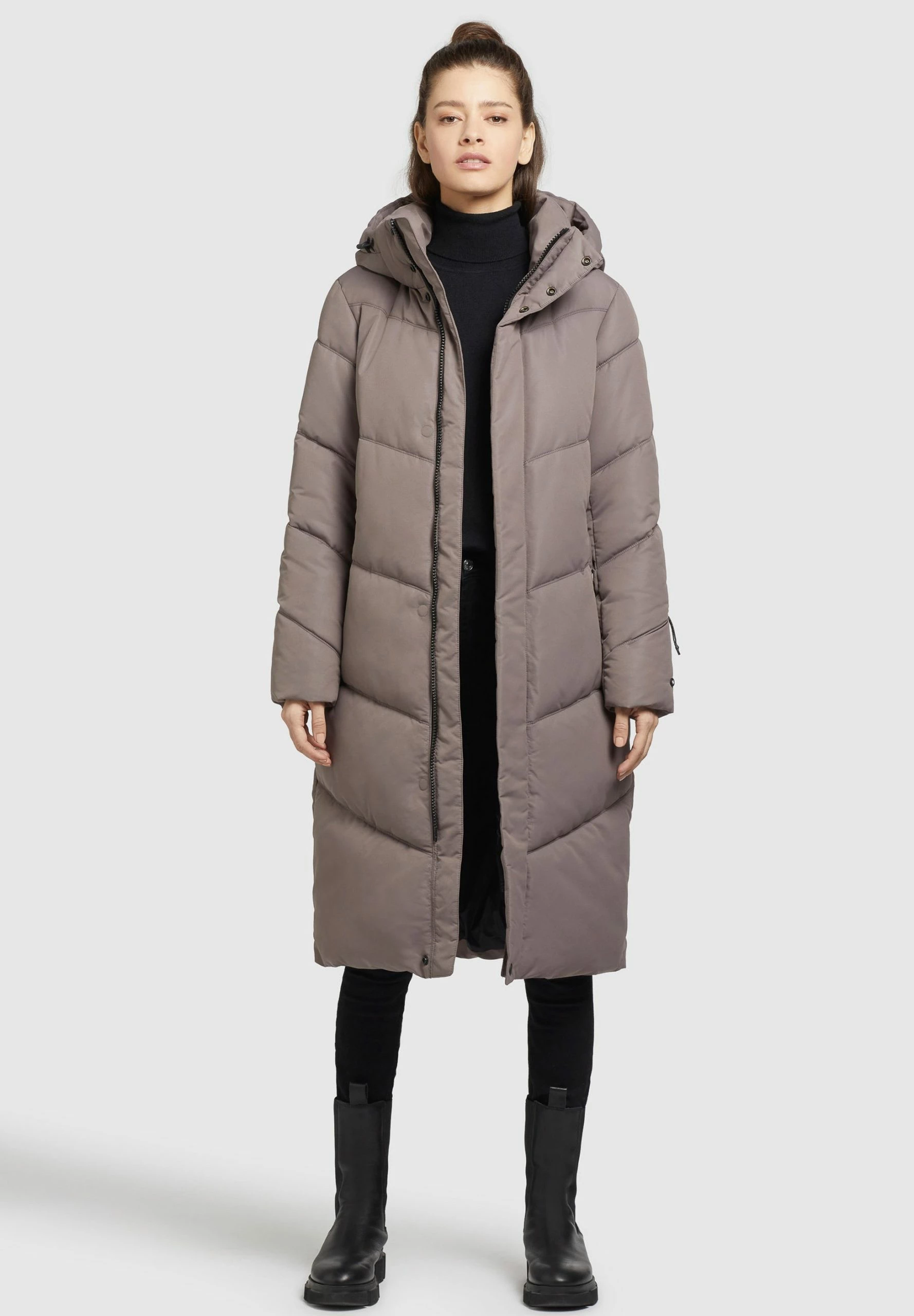 Khujo Torino 3 - Winterjas - Taupe 4 Khujo Torino 3 - Winterjas - Taupe - Afbeelding 2