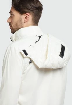 Khujo Bolt Shiny - Jas - Cremeweiß -Khujo Winkel f14b0102158a493fa8664077dd687061