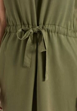 Khujo Anneli - Spijkerjurk - Khaki Gewaschen -Khujo Winkel f14e2111838b44b89d6f6582118a9401