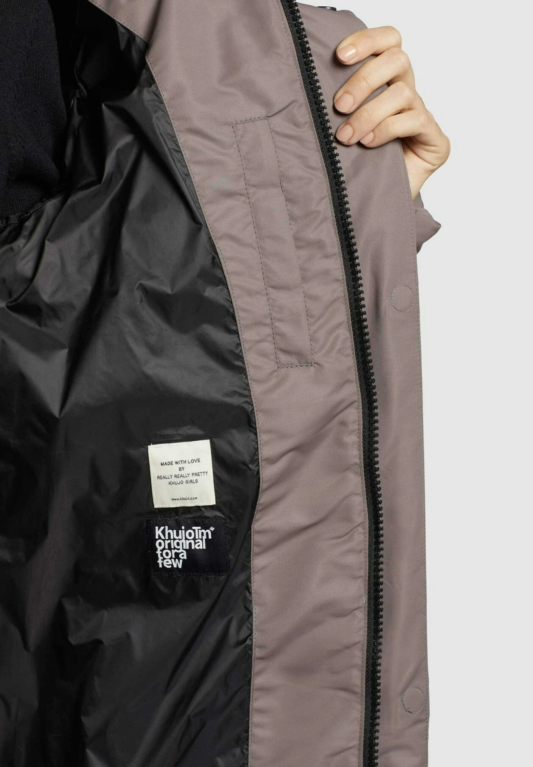 Khujo Torino 3 - Winterjas - Taupe 9 Khujo Torino 3 - Winterjas - Taupe - Afbeelding 7